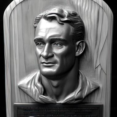 3D model Lou Gehrig The Pride of the YankeesGary Cooper (STL)